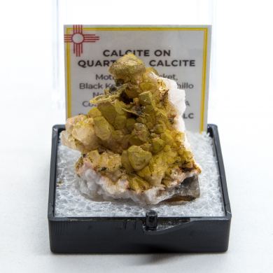 Calcite on Quartz ps. Calcite