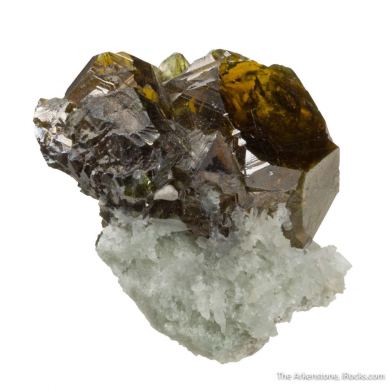 Sphalerite on Quartz