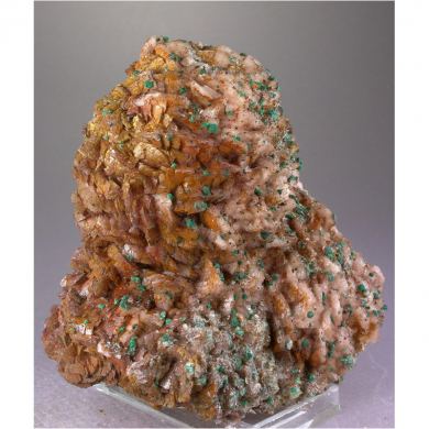 Rosasite, Ferroan Dolomite, Selenite