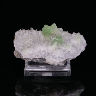 AUGELITE on QUARTZ - Mundo Nuevo Mine, Peru