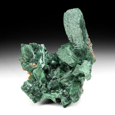 Malachite after Azurite