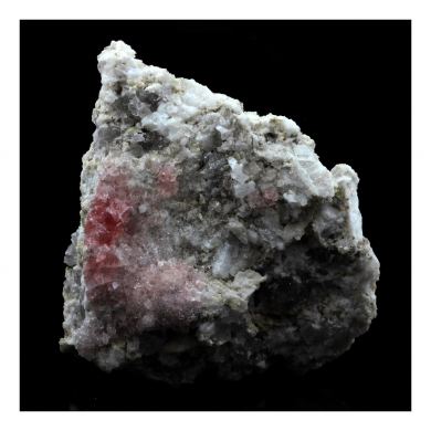 Pink Fluorite on Granite.