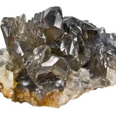 Cerussite Var. Schwarzbleierz