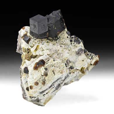 Andradite with Microcline