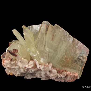 Baryte on Dolomite