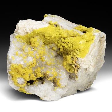 Pyromorphite with Quartz