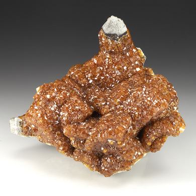 Spessartine with Quartz