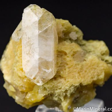 Celestite on Sulfur