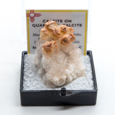 Calcite on Quartz ps. Calcite