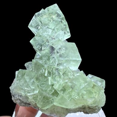 Fluorite, quartz MONGOLIA