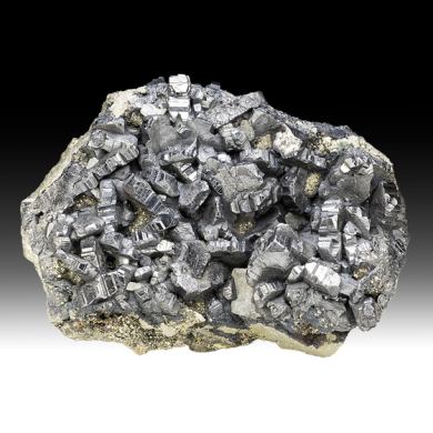 Bournonite with Pyrite, Barite