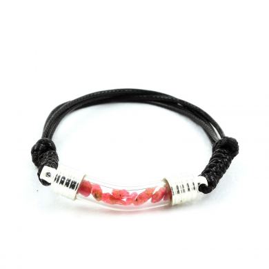 Raw Spinel bracelet.