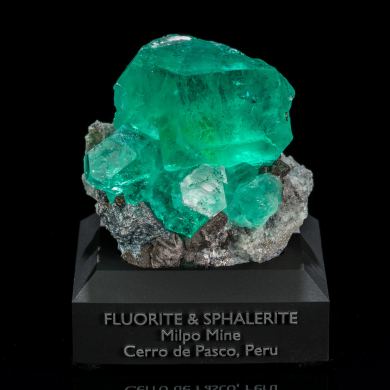 Fluorite & Sphalerite from Peru