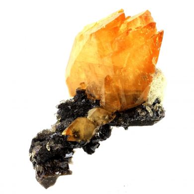 Calcite + Sphalerite.