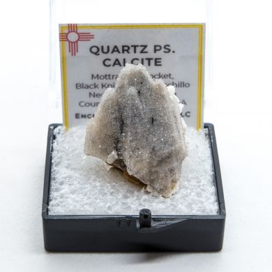 Quartz ps. Calcite