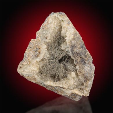 Millerite  on Dolomite