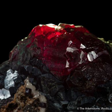 Cuprite with Dolomite