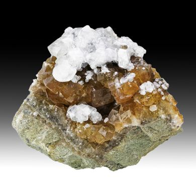 Calcite with Fluorite