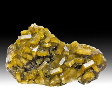 Barite with Fluorite