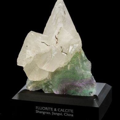 Calcite, Fluorite & Pyrite