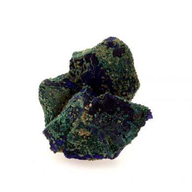 Chessylite ( Azurite ) + Malachite.