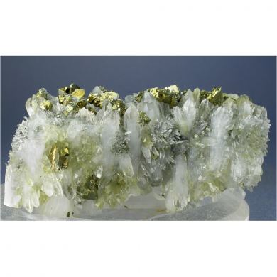 Chalcopyrite, Quartz