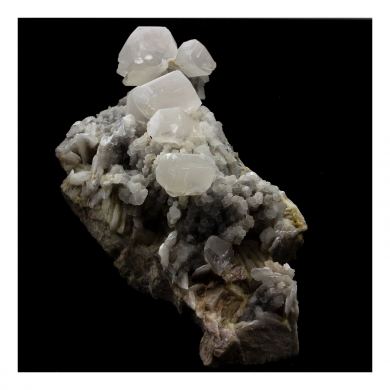 Baryte, Calcite.