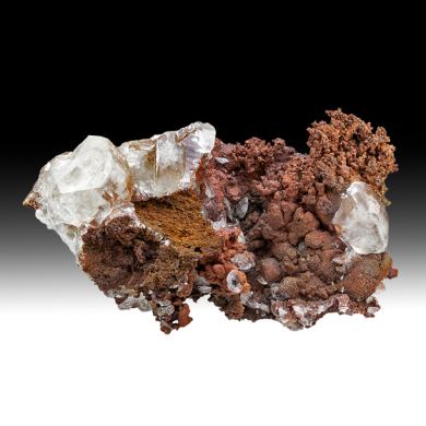 Copper with Calcite