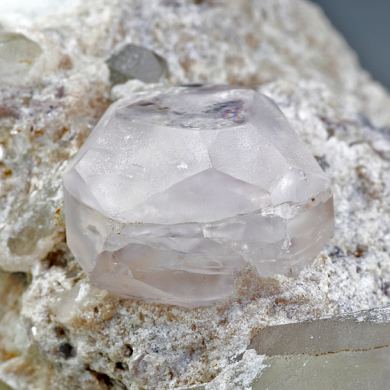 Beryl with Quartz, Albite