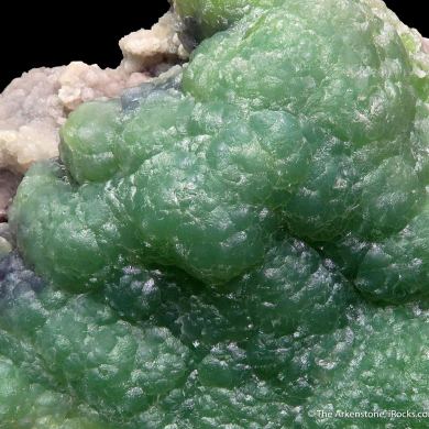 Smithsonite var. Cuprian