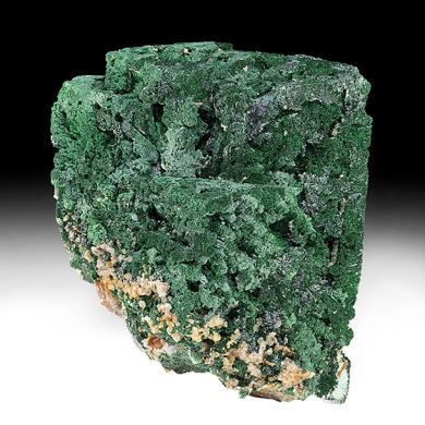 Malachite after Azurite