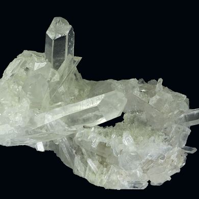 Quartz with casts