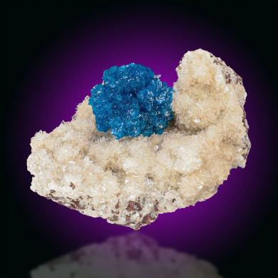 Cavansite  on Stilbite