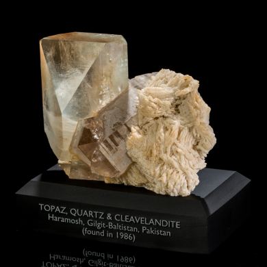 Topaz, Quartz & Cleavelandite