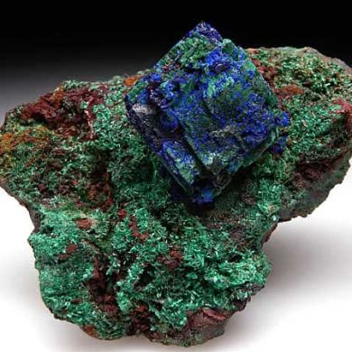 Malachite and Azurite