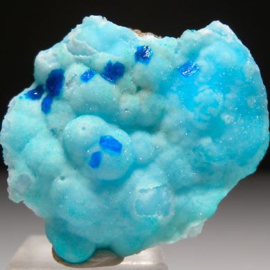 Veszelyite on Hemimorphite