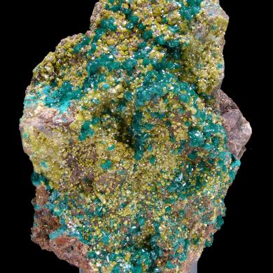 Dioptase, mimetite