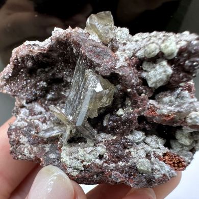 Cerussite, hemimorphite, willemite