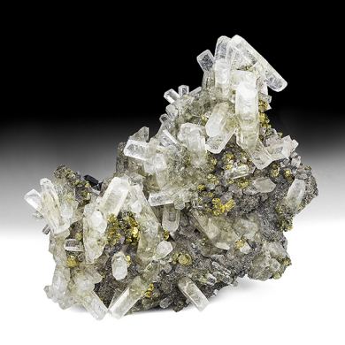 Calcite with Chalcopyrite