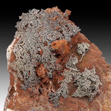 Silver var Kongsbergite with Chlorargyrite