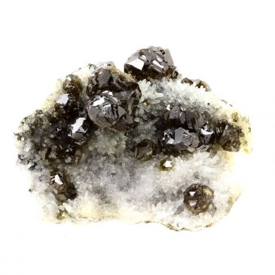 Sphalerite (Cleophane), Quartz.