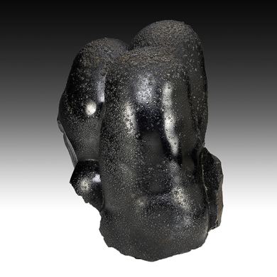 Hematite on Psilomelane