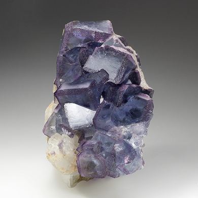 Fluorite with Calcite