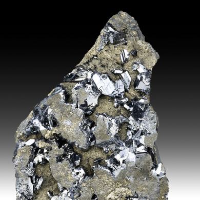 Chalcocite with Pyrite