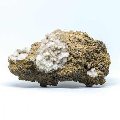 Descloizite var. Cuprian with Calcite