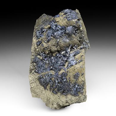 Chalcocite with Pyrite