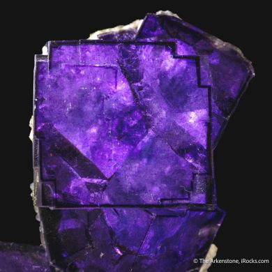 Fluorite with Calcite