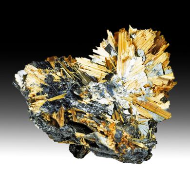 Rutile with Hematite