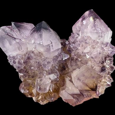 Quartz var. amethyst cactus