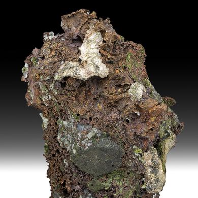 Silver with Copper, Quartz, Epidote